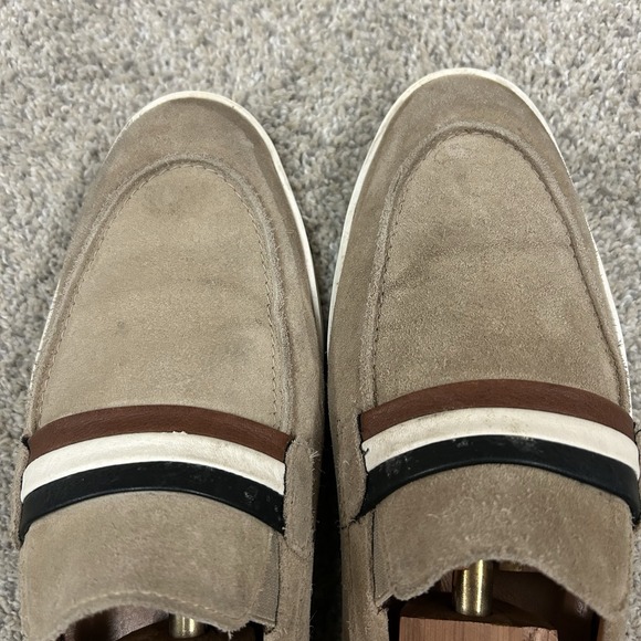 Allen Edmonds Randolph‎ Suede Loafers Men\'s 12D Tan Shoes Leather main image 13
